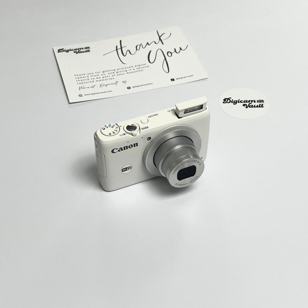 Canon PowerShot S200 Compact Digital Camera White